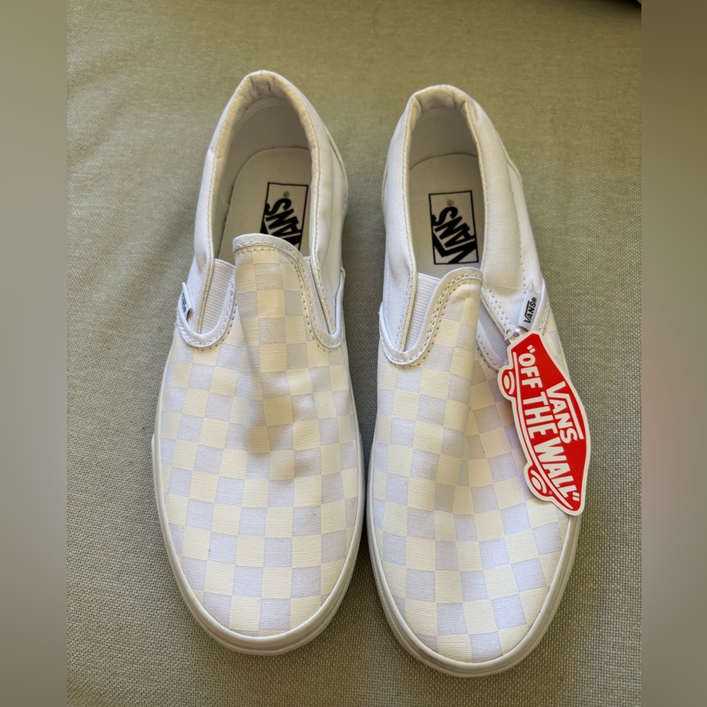 Vans Classic Slip On Checkerboard
True white